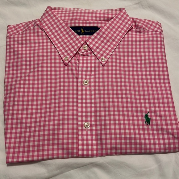 RALPH LAUREN SHORT SLEEVE SHIRT - Picture 1 of 3